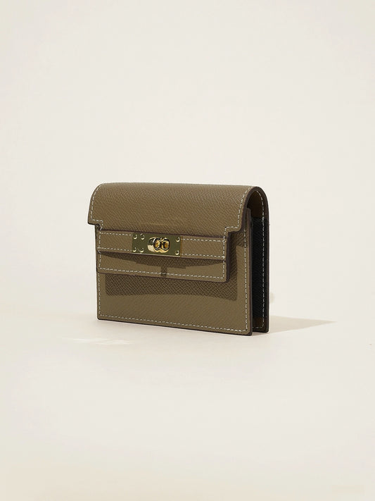 'Kelly' - Genuine Leather Buckle Wallet